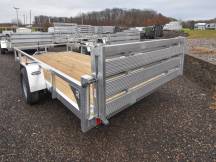 6.5'x14' SA w/HD Package & Bi-Fold Ramp Utility Trailer Photo Thumbnail 2