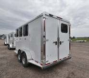 Mustang 3 Horse Slant Trailer Photo Thumbnail 3