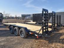 83"x20'+2' Dove 21k Equipment Trailer Photo Thumbnail 2