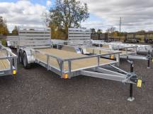 82"x18' w/HD Package Aluminum Utility Trailer Photo Thumbnail 1