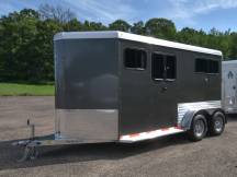 Julite Straight Load Walk Thru w/Mangers Horse Trailer Photo Thumbnail 2