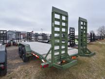 83"x20'+2' Dove Equipment Trailer Photo Thumbnail 2