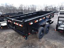 83"x14' w/24" Sides Dump Trailer Photo Thumbnail 2