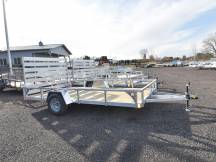 82"x14' SA w/HD Package Aluminum Utility Trailer Photo Thumbnail 1