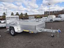 6310H Aluminum Utility Trailer w/12" Solids Sides Photo Thumbnail 1