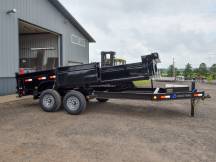 83"X16' Dump Trailer w/50" Side Door Photo Thumbnail 2