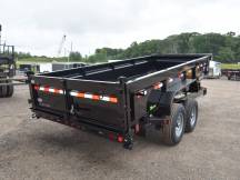 83"X16' Dump Trailer w/50" Side Door Photo Thumbnail 3