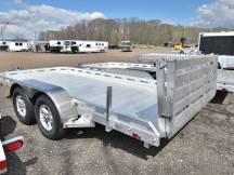 7814 TA BT Aluminum Utility Trailer Photo Thumbnail 2