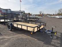 83"x14' w/Brake Utility Trailer Photo Thumbnail 1