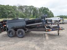 83"X14' Dump Trailer w/50" Side Door Photo Thumbnail 3