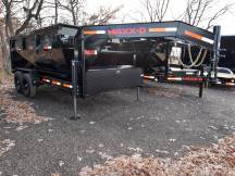 ROX 83"x14' w/4' Bin Gooseneck Roll-Off Trailer Photo Thumbnail 1