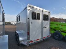 Rustler 2 Horse Slant Combo Horse Trailer Photo Thumbnail 3