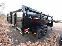 ROX 83"x14' w/4' Bin Gooseneck Roll-Off Trailer Photo Thumbnail 2