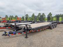 102"x24'+2' Dove Tri-Axle Equipment Trailer Photo Thumbnail 1