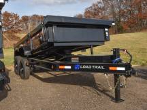 83"X14' Dump Trailer w/50" Side Door Photo Thumbnail 1