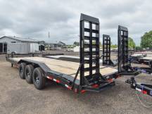 102"x24'+2' Dove Tri-Axle Equipment Trailer Photo Thumbnail 2