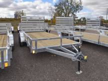 82"x16' w/HD Package Aluminum Utility Trailer Photo Thumbnail 1